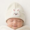 Baby newborn set mutsje met sokjes konijn